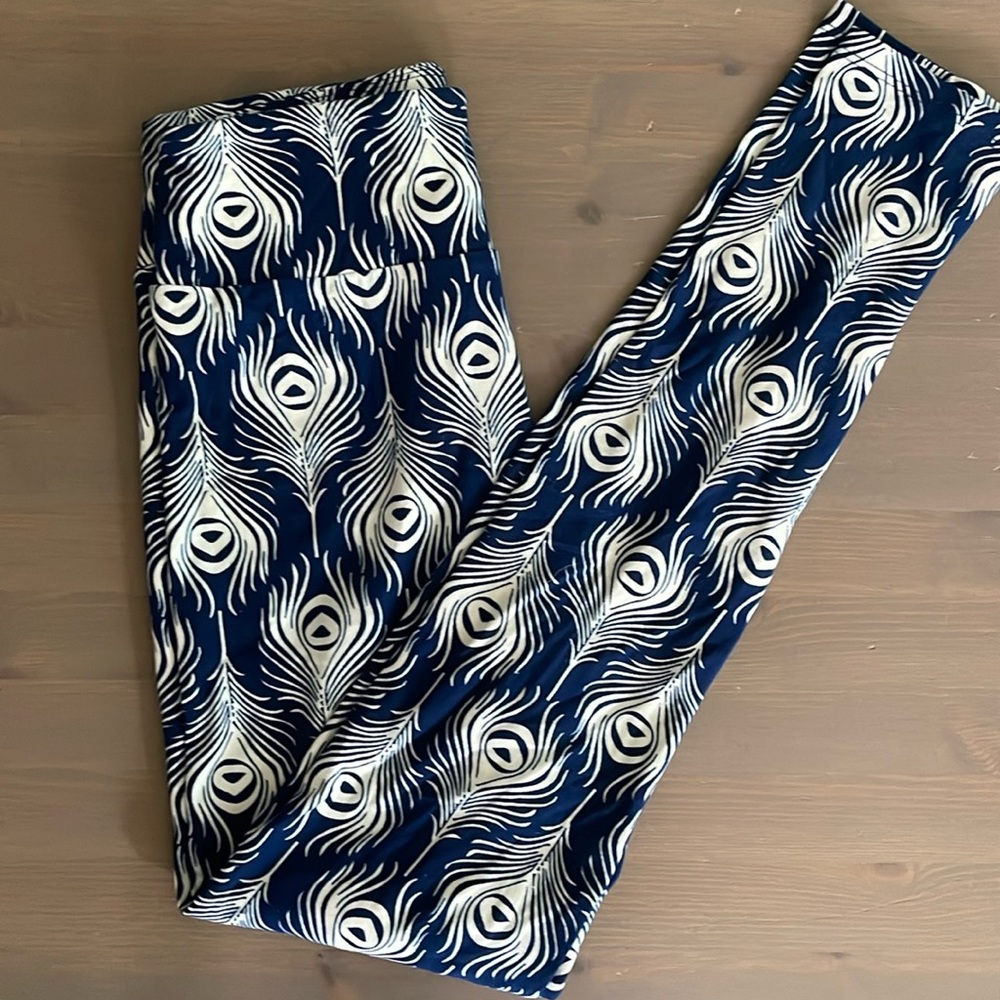 Peacock feathers legging!
